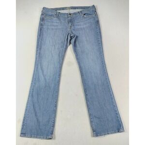 Old Navy Diva Jeans Womens 16 Long Blue Medium Wash Mid Rise Bootcut Stretch